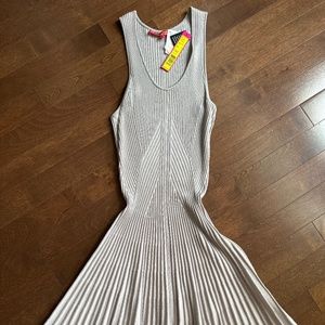 Catherine Melandrino Dusty Rose Vanna Knit Dress